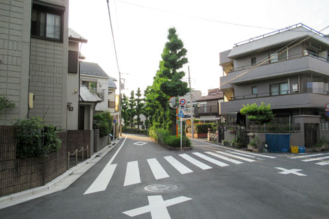 左カーブ