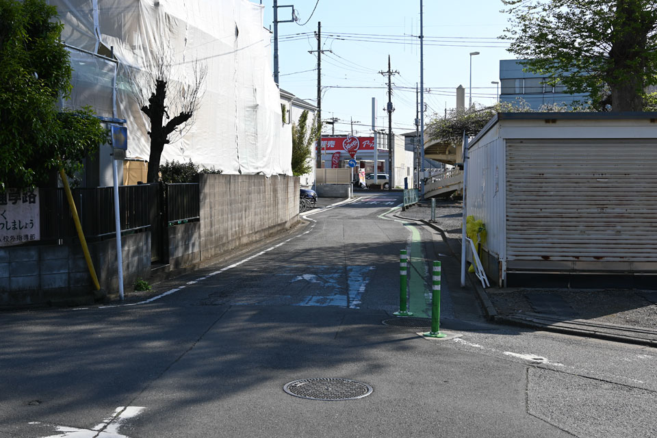 川越街道へ