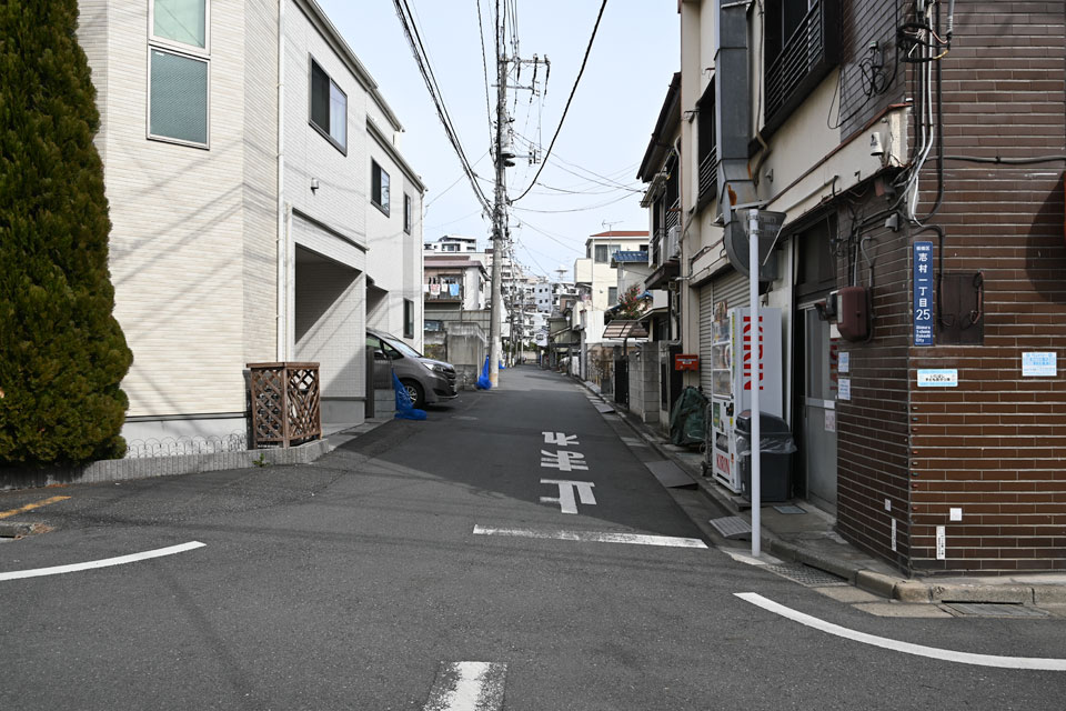 志村第三公園の谷
