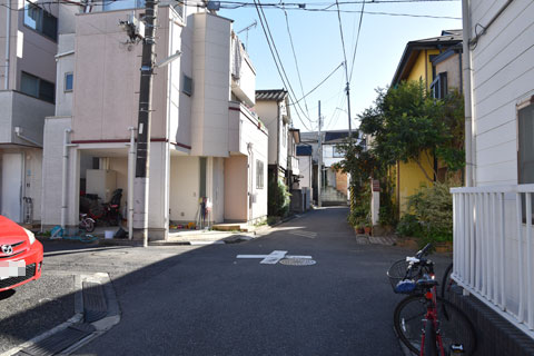 谷頭へ