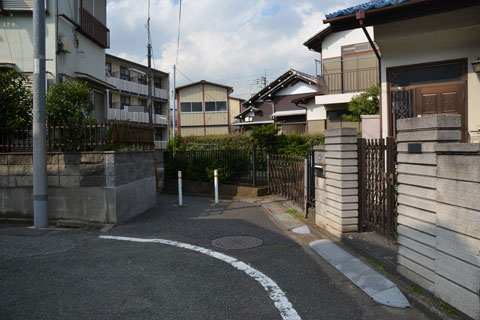 道路と合流