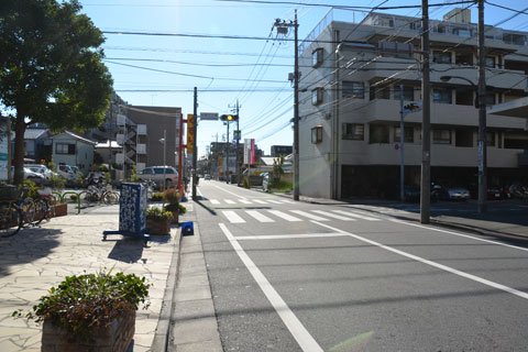 ふたたび谷原三之橋交差点