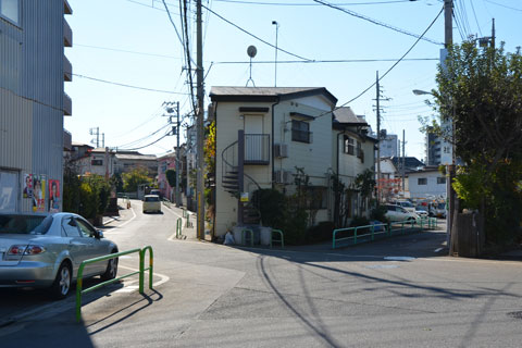 右が水路敷
