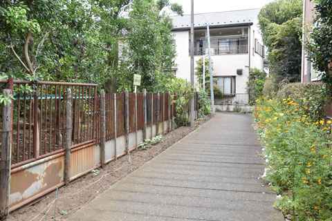 曲がる