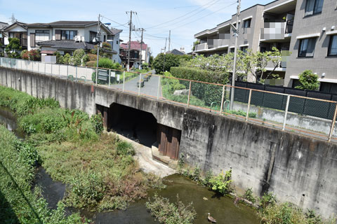 大泉堀合流口