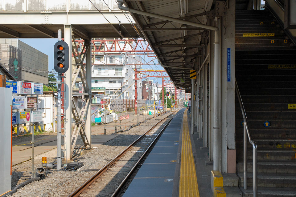 上りホーム