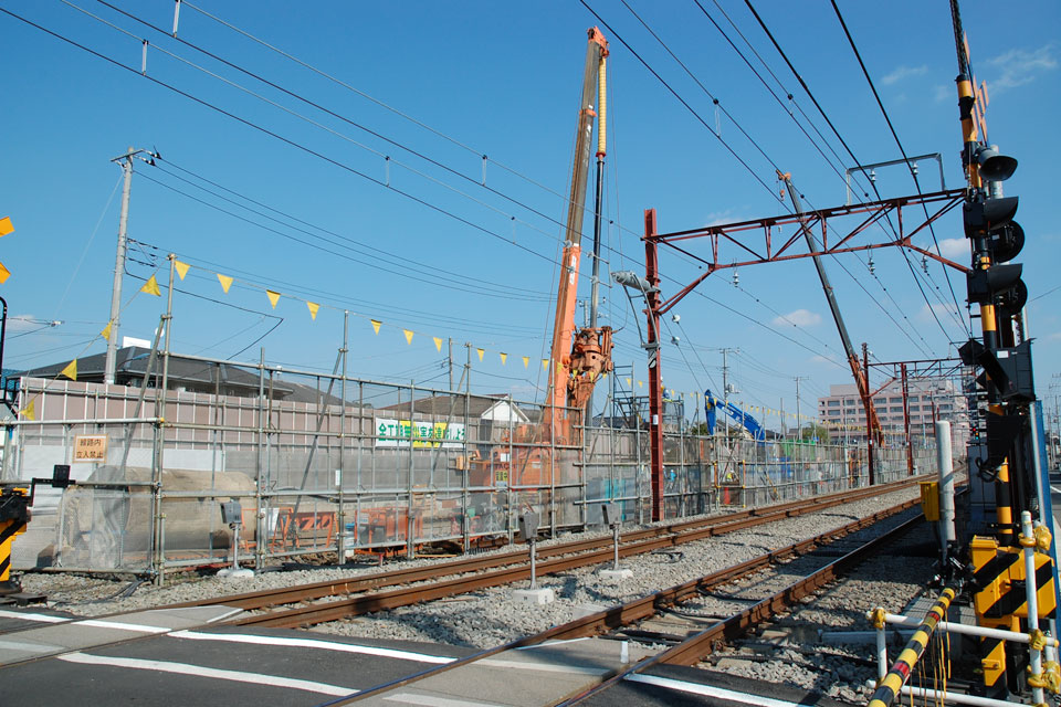 工事が進む