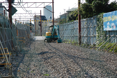 石神井公園4号踏切西側