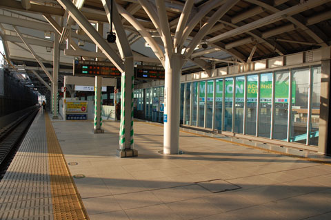 上りホーム