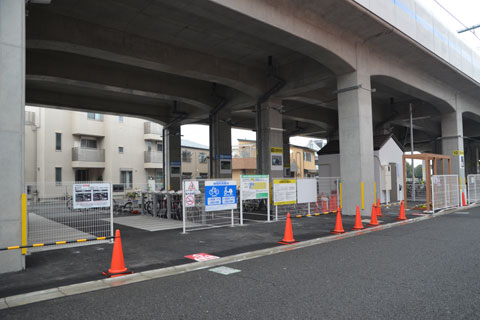 東駐輪場