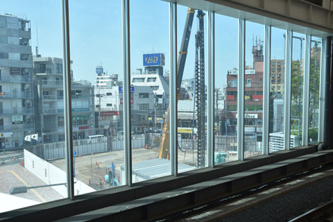 旧駅舎跡