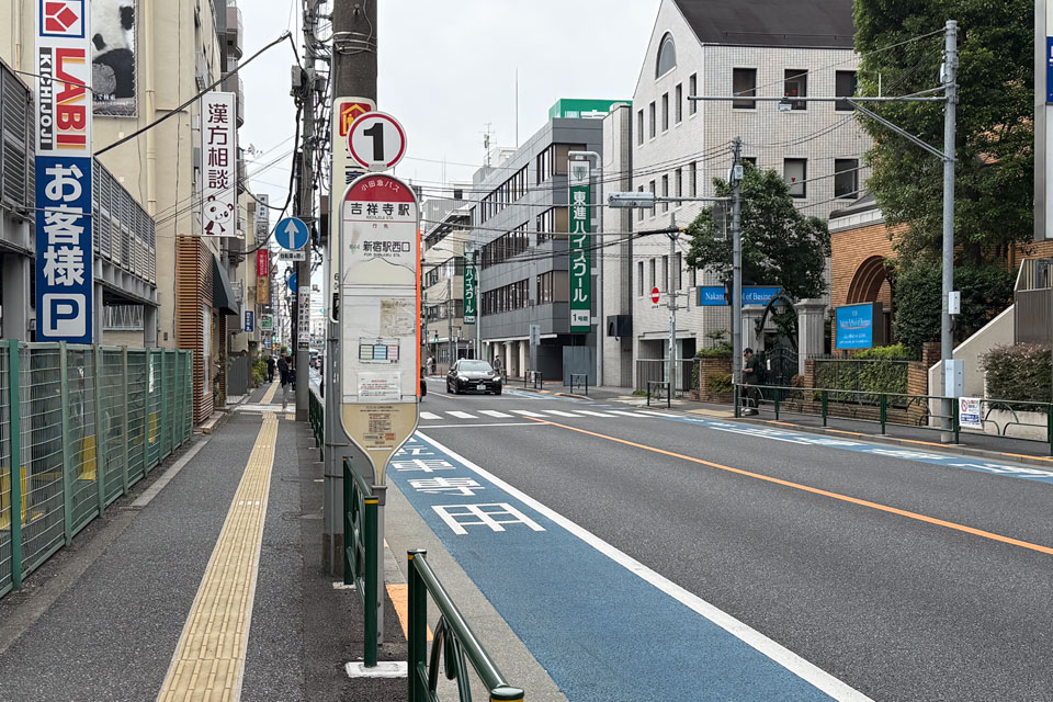 1番のりば（廃止前）
