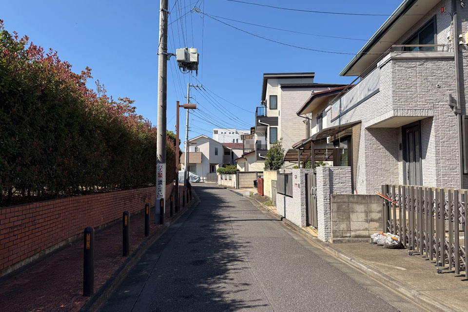 緑地北側