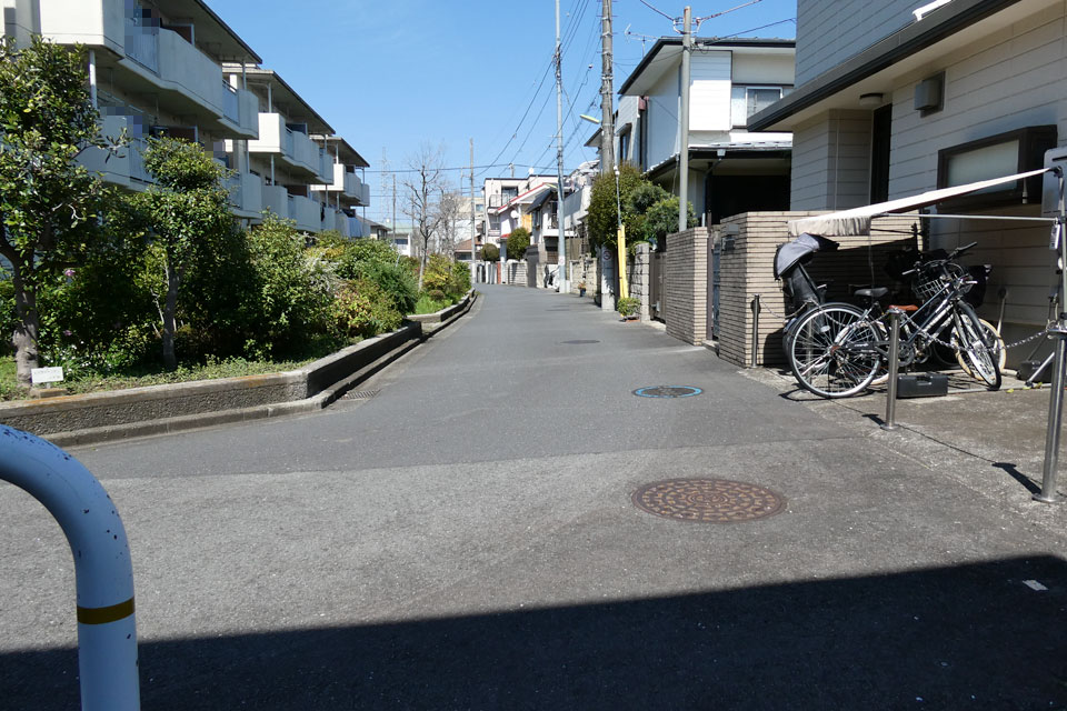 ふたたび北向き