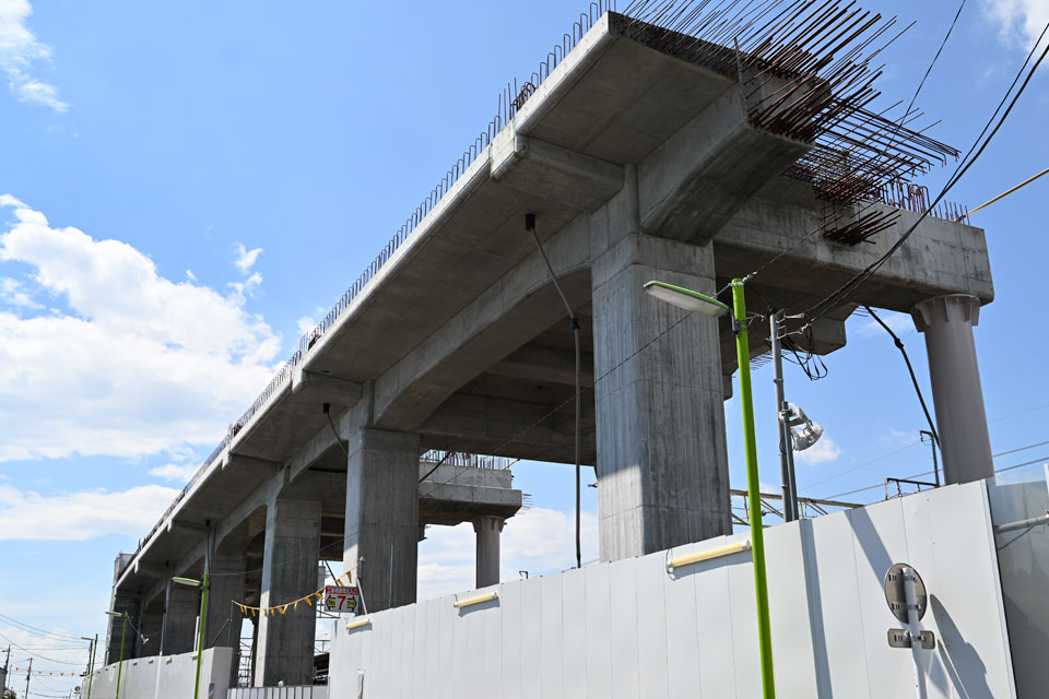 連続立体化工事